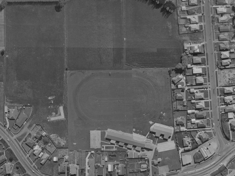 24 Birchgrove Gardens from the air, 1970-1974