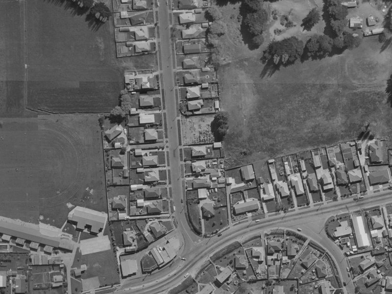 8 Clearbrook Street from the air, 1970-1974