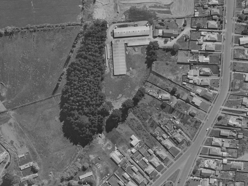 31 Stillwater Avenue from the air, 1970-1974