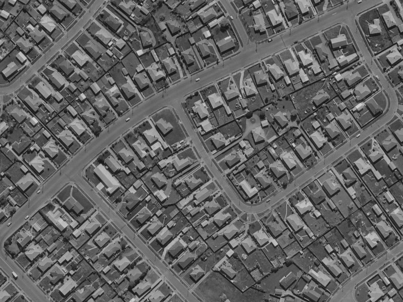 5 Bethel Crescent from the air, 1970-1974