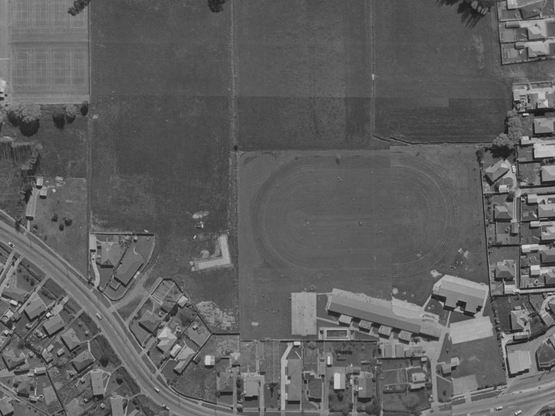 23 Birchgrove Gardens from the air, 1970-1974