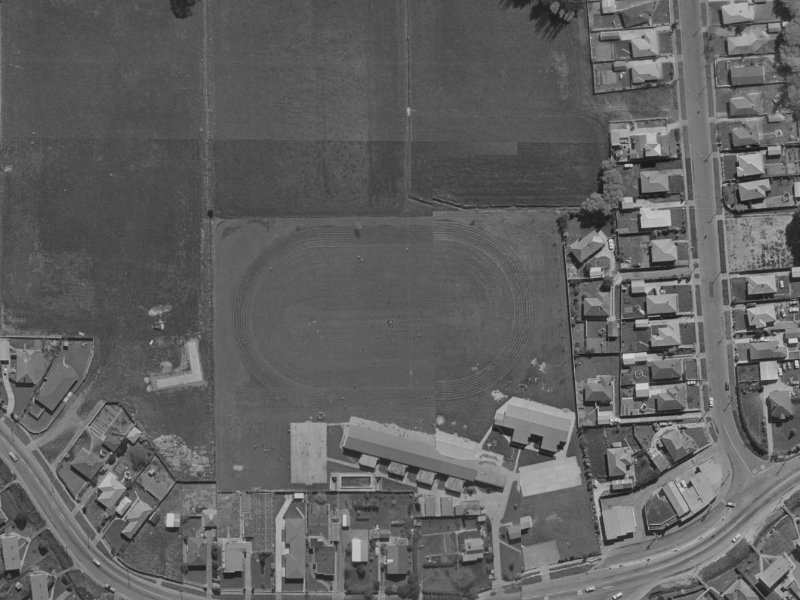 15 Birchgrove Gardens from the air, 1970-1974