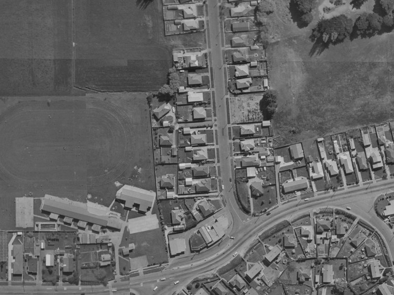7 Clearbrook Street from the air, 1970-1974