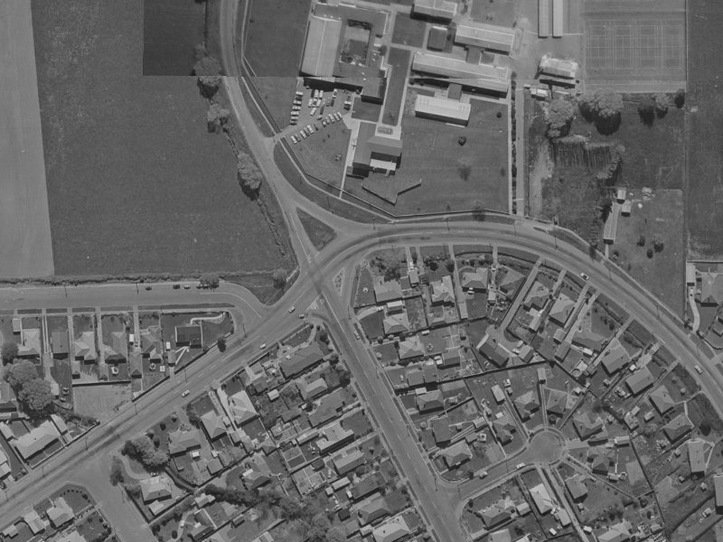 486 Innes Road from the air, 1970-1974