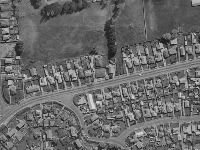 99 Briggs Road from the air, 1970-1974