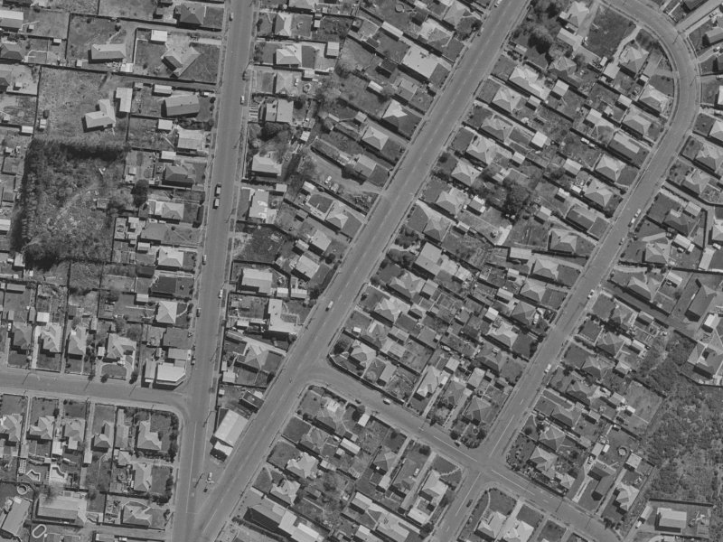72 Bassett Street from the air, 1970-1974