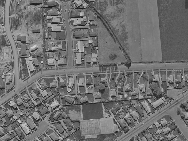 66 Kellys Road from the air, 1970-1974