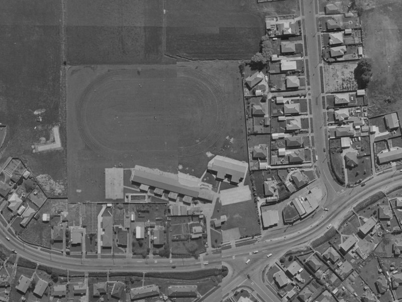 10 Birchgrove Gardens from the air, 1970-1974