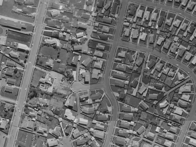 45 Deepdale Street from the air, 1970-1974