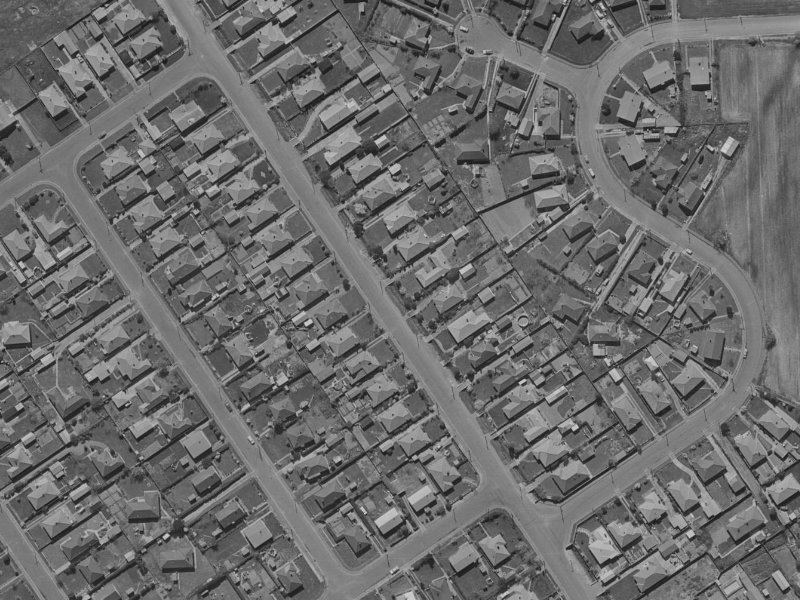 58 Philpotts Road from the air, 1970-1974