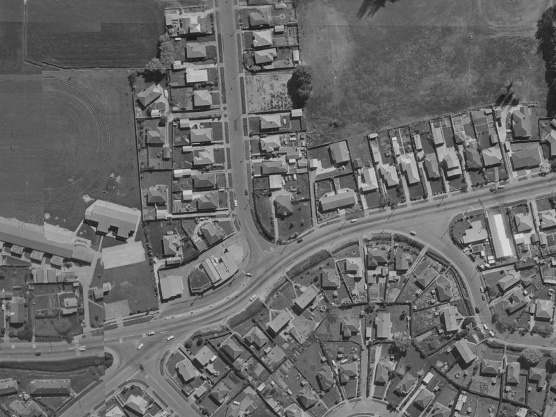 2 Clearbrook Street from the air, 1970-1974