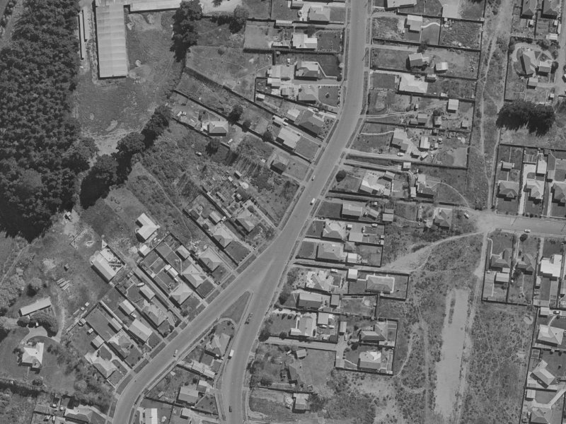 76 Burwood Road from the air, 1970-1974