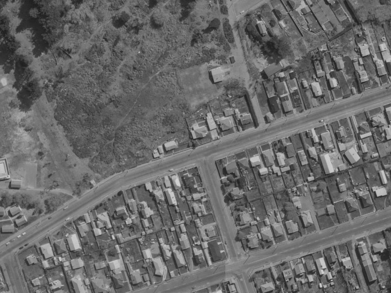 86E Leaver Terrace from the air, 1970-1974
