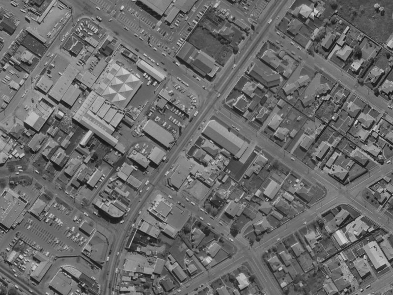 32 Main North Road from the air, 1970-1974