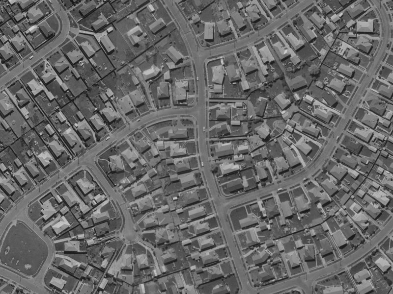 16 Hornsby Street from the air, 1970-1974