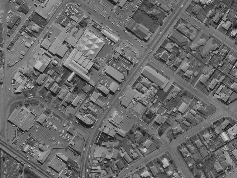 27-29 Main North Road from the air, 1970-1974