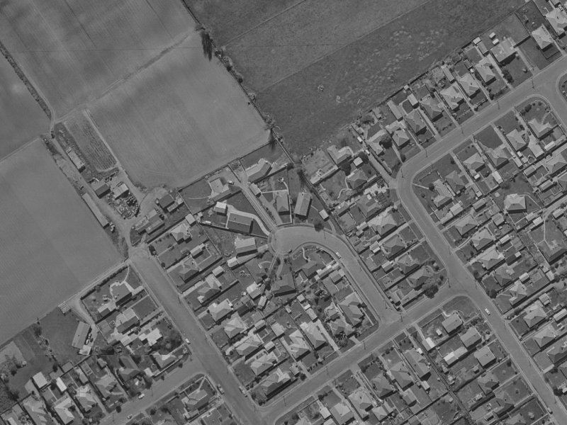 8 Kew Place from the air, 1970-1974