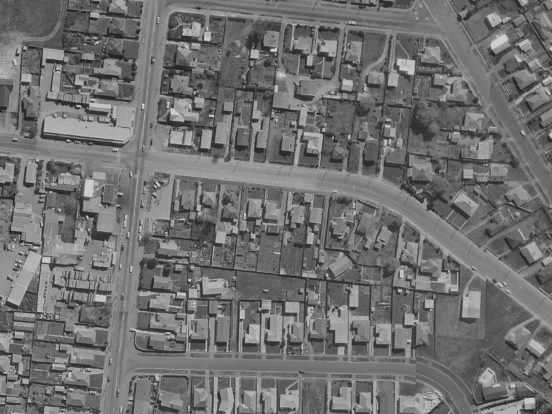 65 Rookwood Avenue from the air, 1970-1974