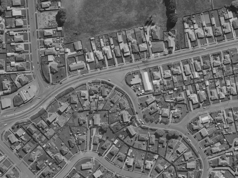 187 Quinns Road from the air, 1970-1974