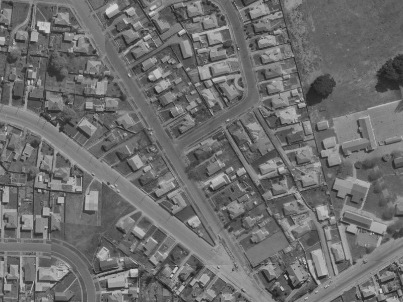 103 Marriotts Road from the air, 1970-1974
