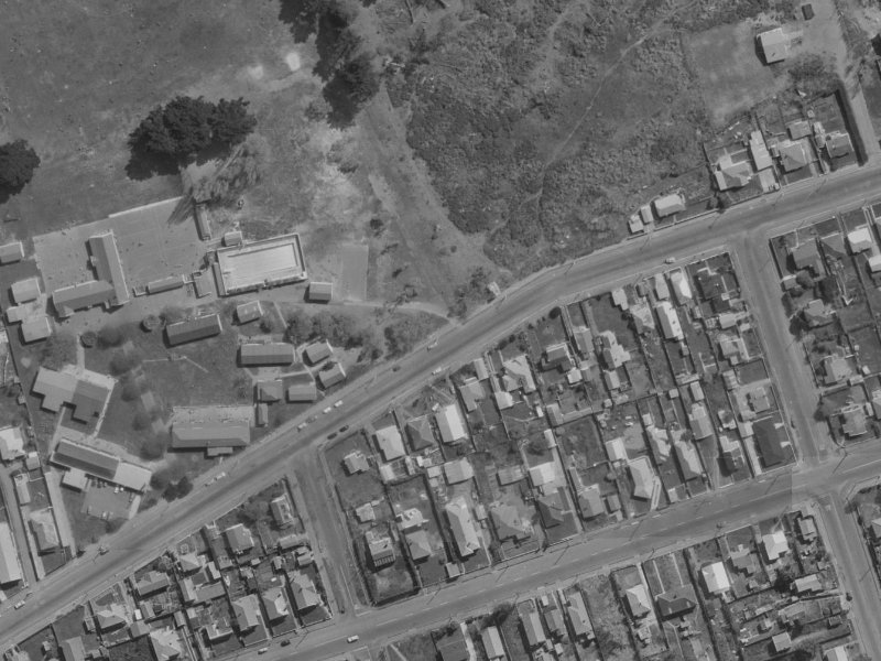92A Leaver Terrace from the air, 1970-1974