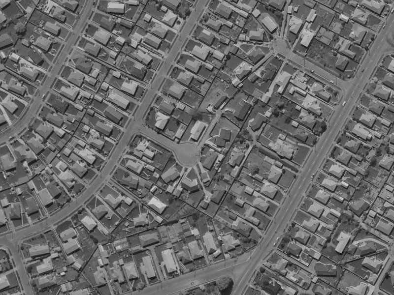 3 Kilsythe Place from the air, 1970-1974