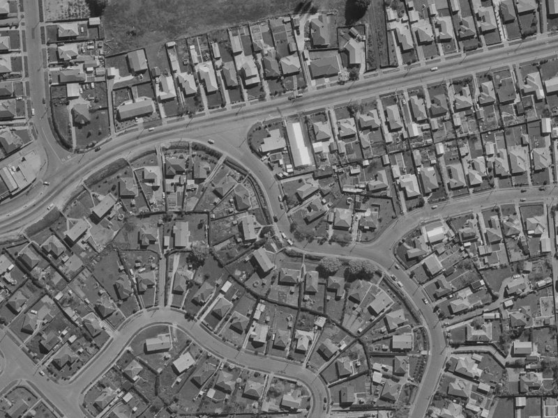183 Quinns Road from the air, 1970-1974