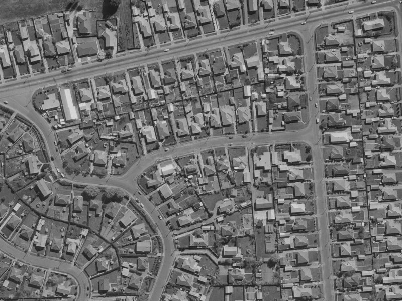 8 McIntyre Street from the air, 1970-1974