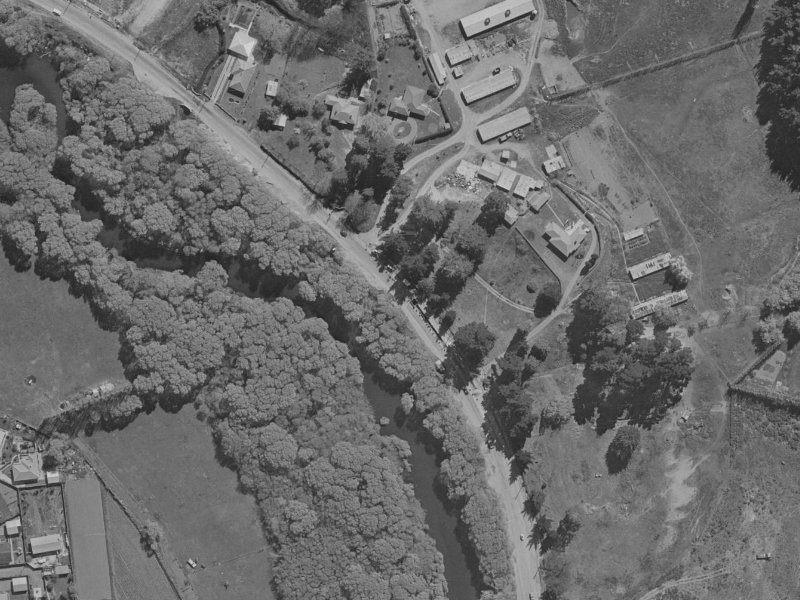 72 Lake Terrace Road from the air, 1970-1974