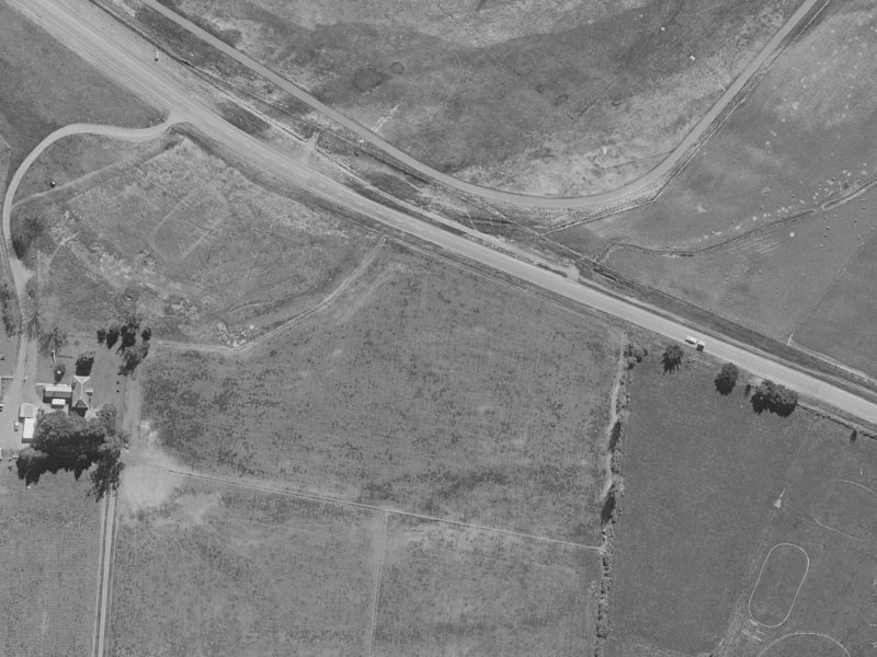 Avonhead Road from the air, 1970-1974