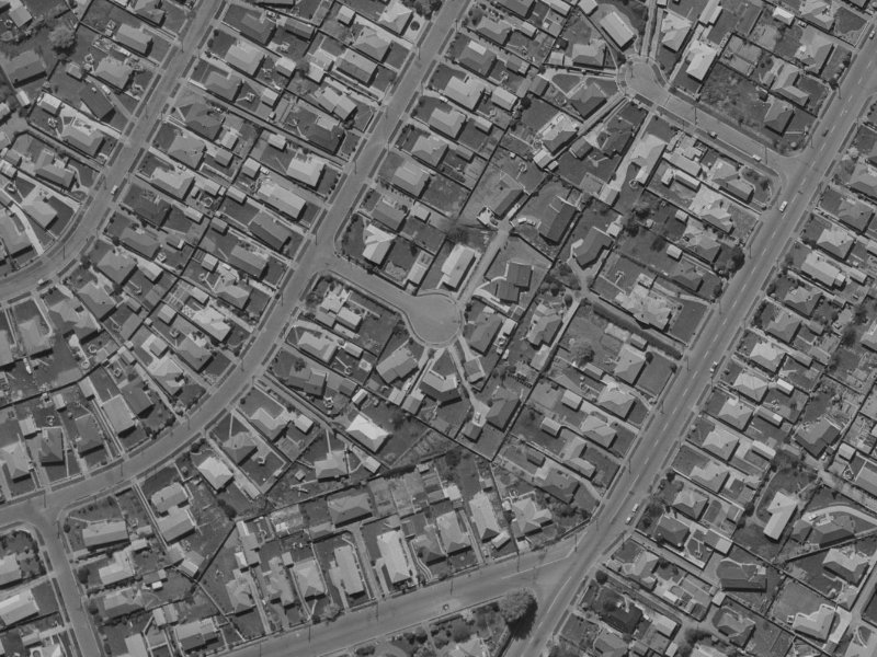 5 Kilsythe Place from the air, 1970-1974