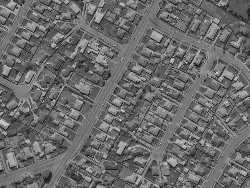330 Greers Road from the air, 1970-1974