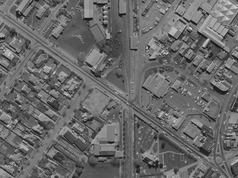 33 Harewood Road from the air, 1970-1974