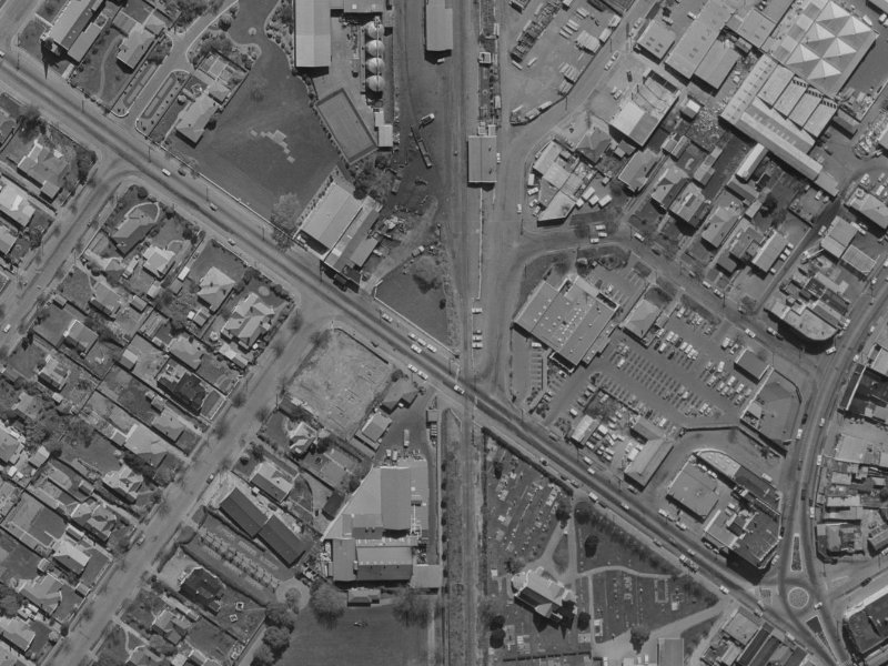 31 Harewood Road from the air, 1970-1974