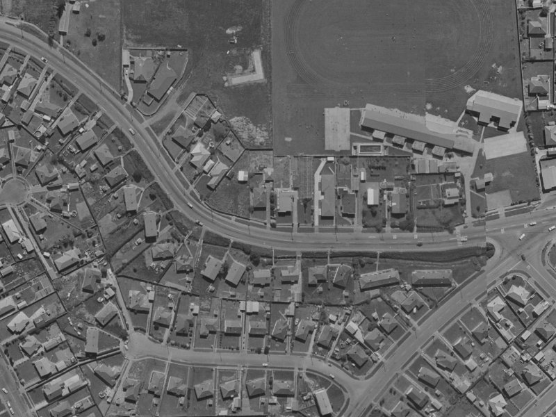 47 Briggs Road from the air, 1970-1974