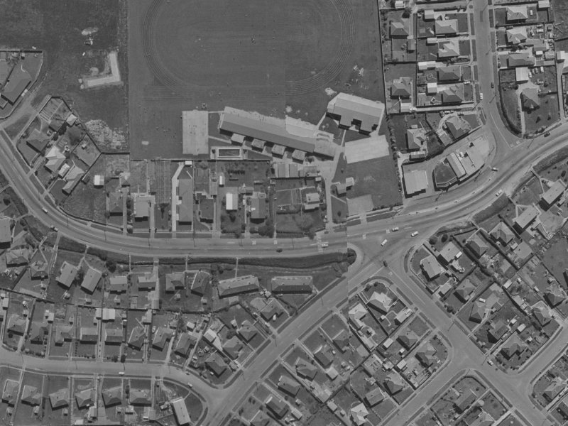 59 Briggs Road from the air, 1970-1974