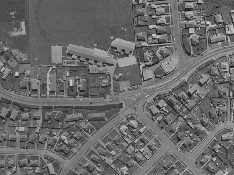 63 Briggs Road from the air, 1970-1974