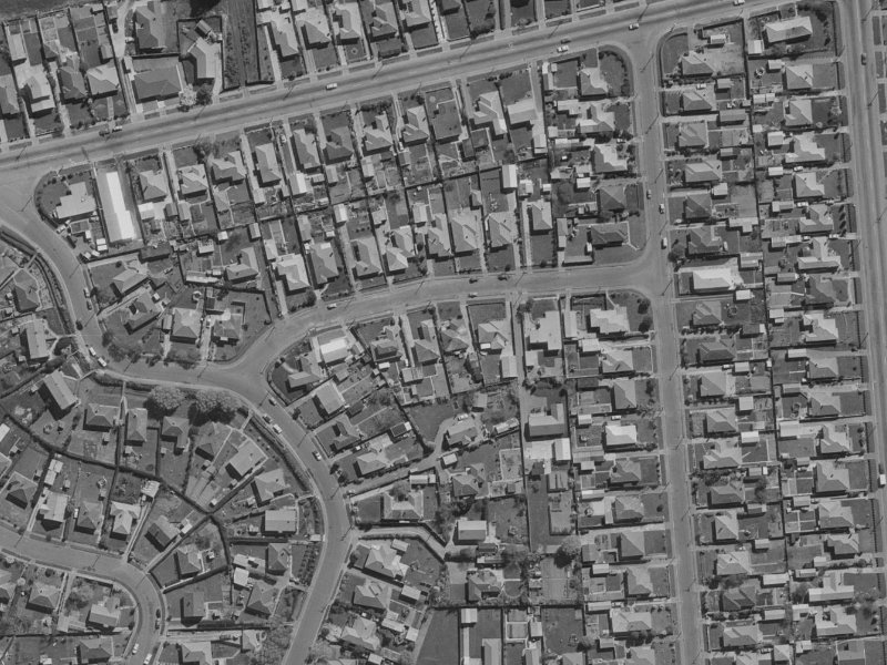 10 McIntyre Street from the air, 1970-1974