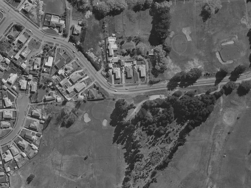 236 Lake Terrace Road from the air, 1970-1974