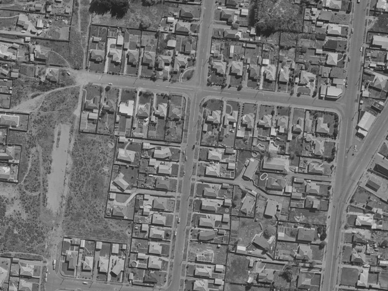 69 Baynes Street from the air, 1970-1974