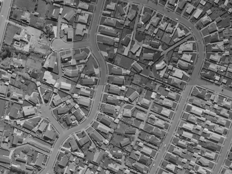 36 Deepdale Street from the air, 1970-1974
