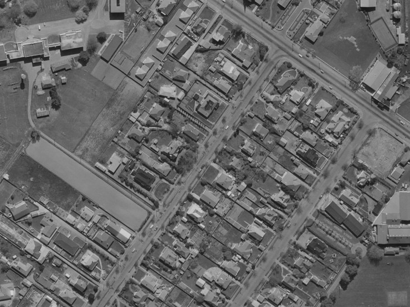 208 Matsons Avenue from the air, 1970-1974