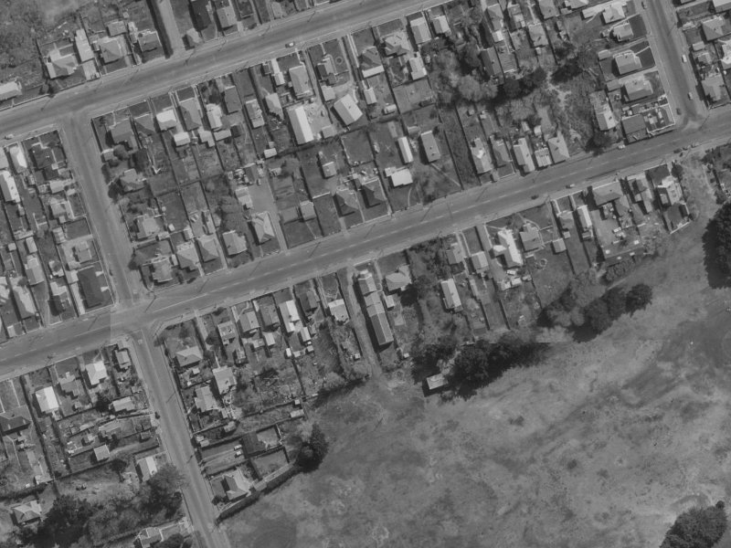 69 Bowhill Road from the air, 1970-1974