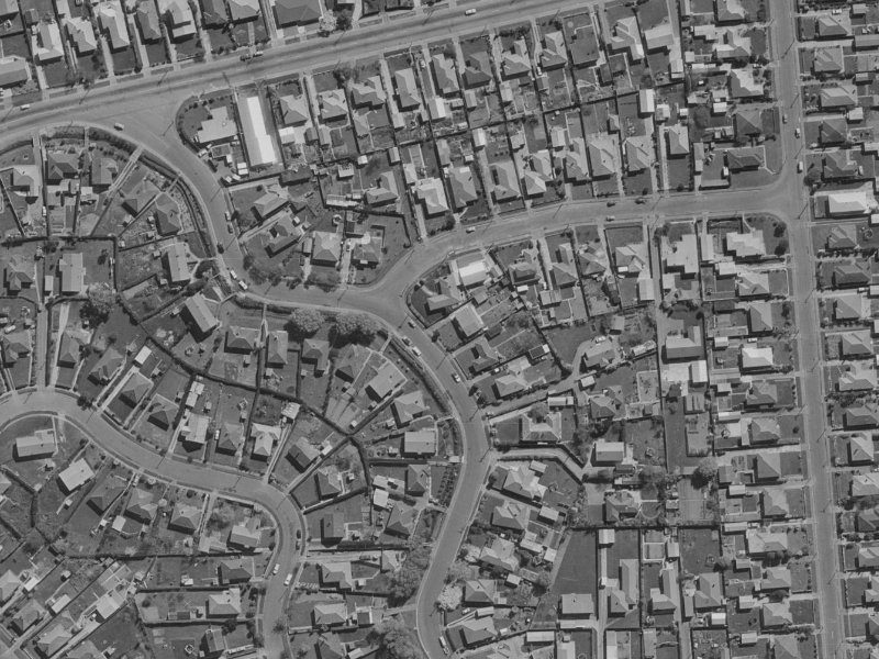 180 Quinns Road from the air, 1970-1974