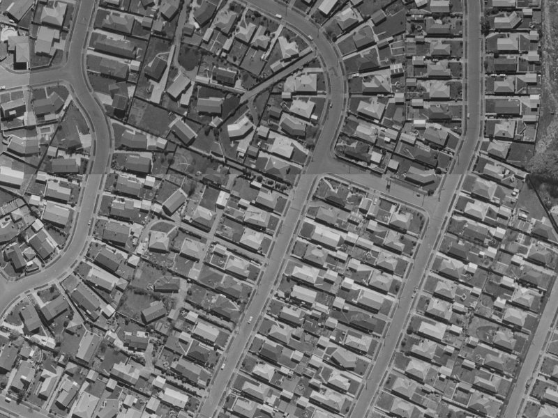 31 Dunster Street from the air, 1970-1974