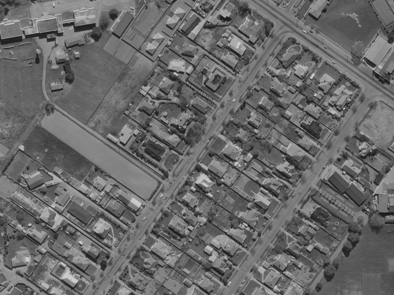 227 Matsons Avenue from the air, 1970-1974