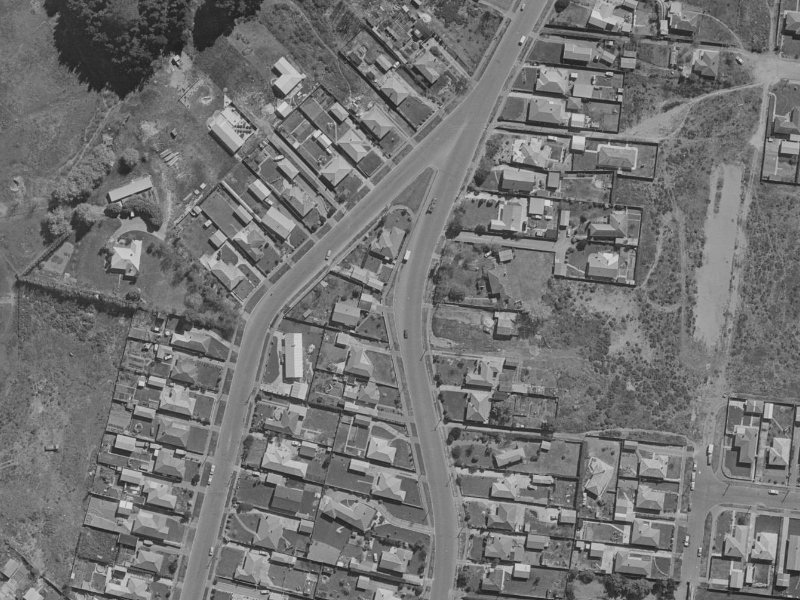 59 Burwood Road from the air, 1970-1974