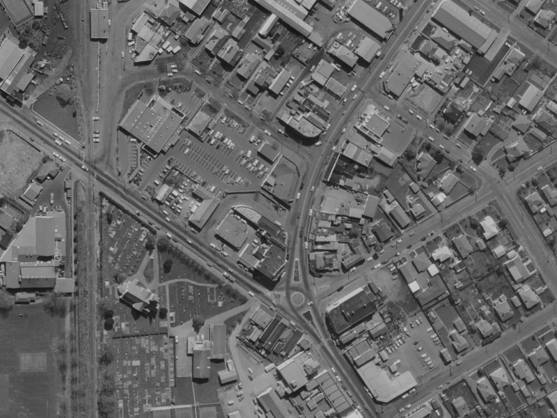 15 Main North Road from the air, 1970-1974