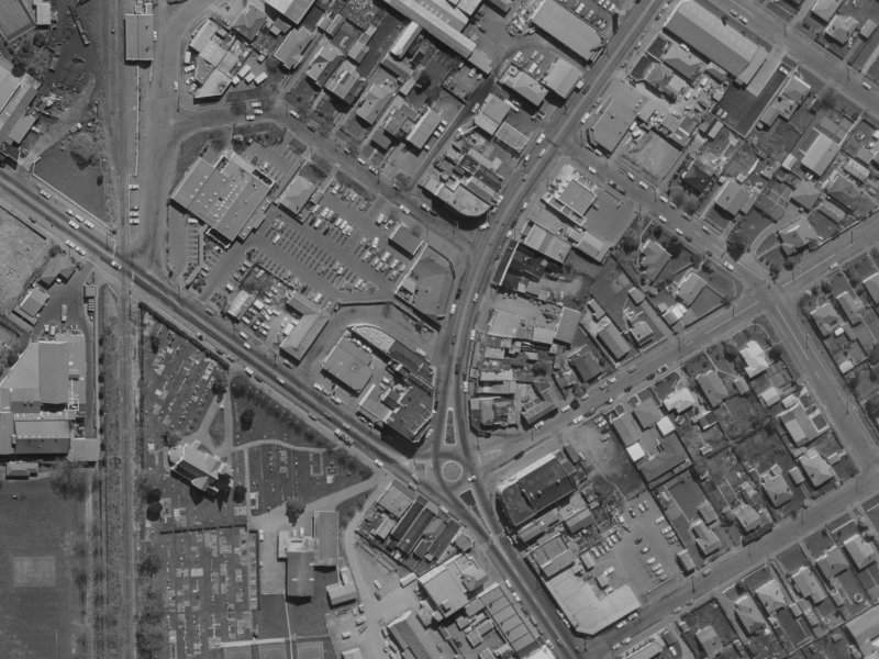 13 Main North Road from the air, 1970-1974