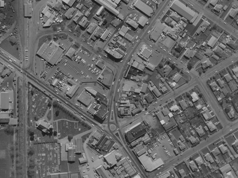 10 Main North Road from the air, 1970-1974